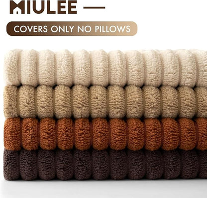 MIULEE Boho Farmhouse Throw Pillow Covers 20x20 Inch Set of 4 Rustic Mordern - Image 6