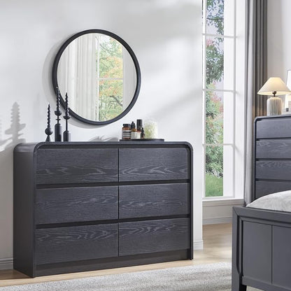 Aitjunz Modern 6 Drawers Dresser - Image 3