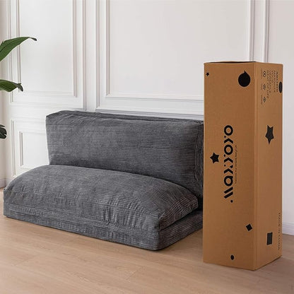 MAXYOYO Folding Sofa Bed, Extra Thick and Long Floor Sofa Convertible Sleeper - Image 4