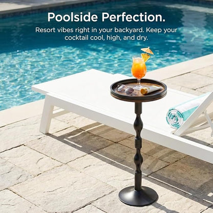 Small Round Side Table, Drink Table - Image 9