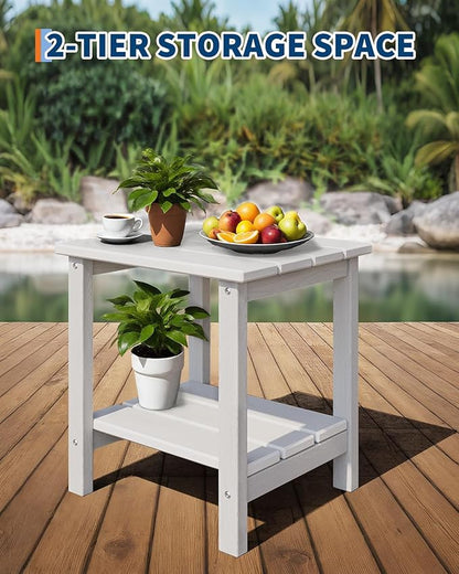 GarveeLife Poly Lumber Rocking Chair Outdoor Set of 4 - Image 5