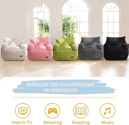 MAXYOYO Kids Bean Bag Chair, Stuffed Toddler Bean Bag Sofa - Image 4