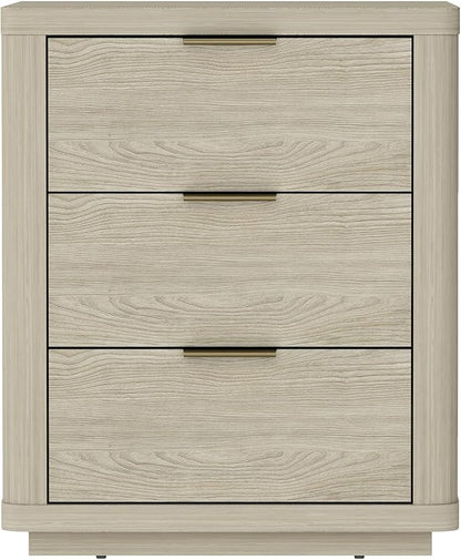 Eco-Friendly Nightstand in Natural Wood by Unknown