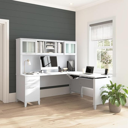 Bush Home 72-Inch L-Shaped Sit to Stand Desk - Image 2