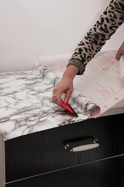 d-c-fix 346-8031 Decorative Self-Adhesive Film, Marble White - Image 5