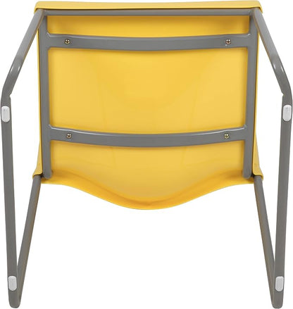 Flash Furniture HERCULES Series 5 Pack 880 lb. Capacity Yellow Full Back - Image 12