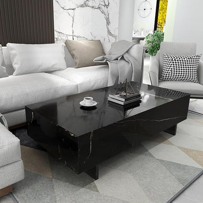 COSVALVE Marble Rectangle Coffee Tables - Image 3