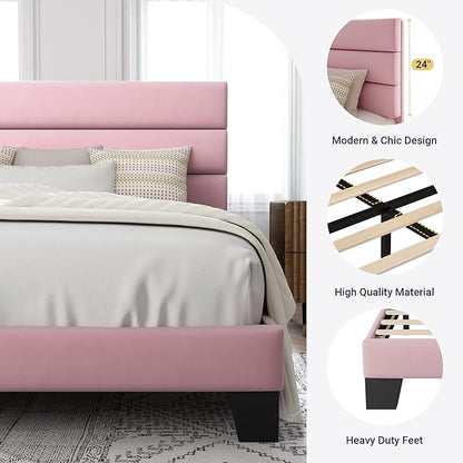 Allewie Full Size Platform Bed Frame - Image 7
