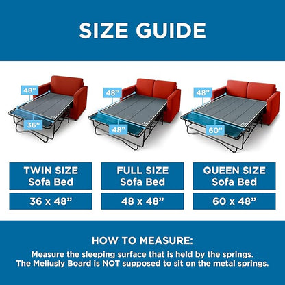 Meliusly Sleeper Sofa Support Board Twin Size – Durable Support to Fix Sagging - Image 5