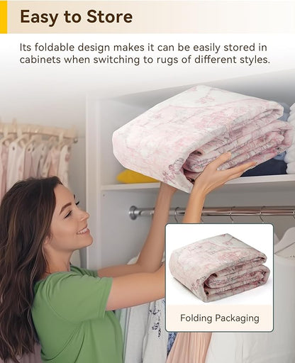 RELEANY Area Rugs 2'x10' Runner Rug Non Slip Washable - Image 6