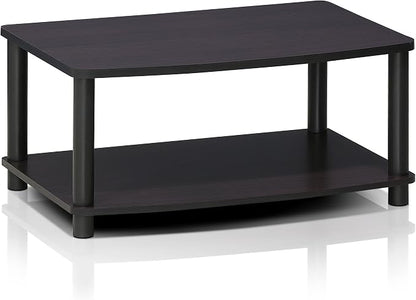 Furinno TURN-N-TUBE TV Riser Stand, 2-Tier Small Elevated No Tools TV Stand - Image 9