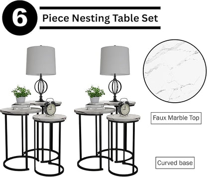Lavish Home Nesting Tables - Image 3