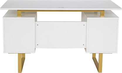 Techni Mobili Storage Drawers and Cabinet 51.25” W-Modern Office Large Floating - Image 8