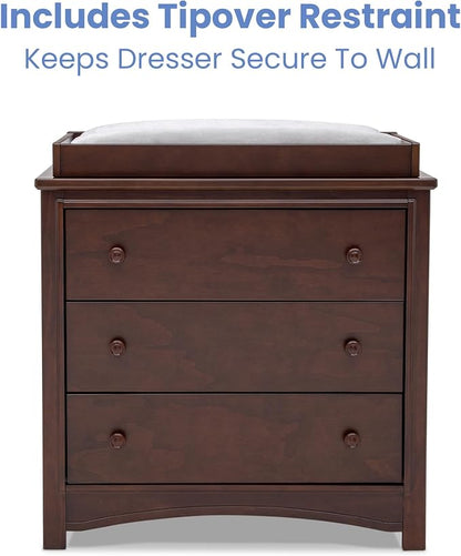Delta Children Perry 3 Drawer Dresser - Image 8