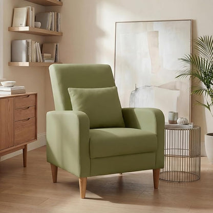 COLAMY Mid-Century Modern Upholstered Accent Chair by COLAMYHOME