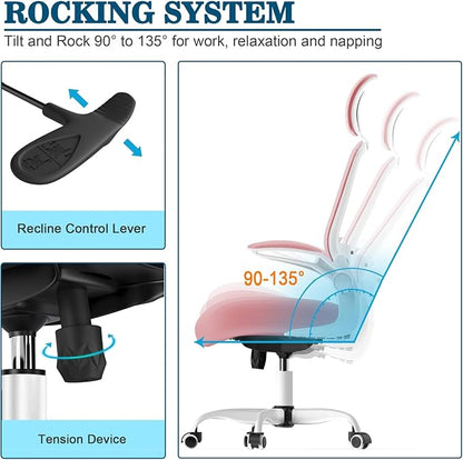 Mimoglad Office Chair, High Back Ergonomic Desk Chair - Image 6