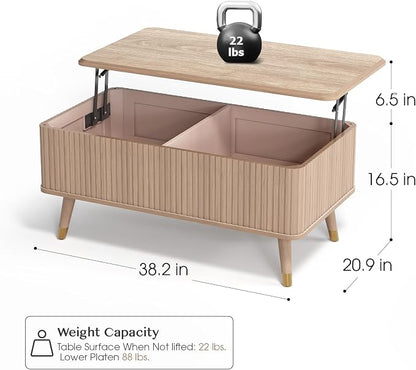JOINICE Lift Top Coffee Table - Image 2