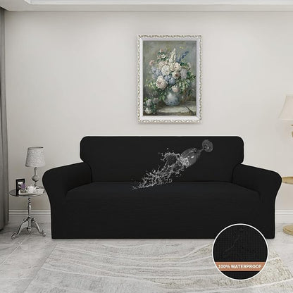 Easy-Going 100% Waterproof Couch Cover, Dual Waterproof Sofa Cover, Stretch - Image 2