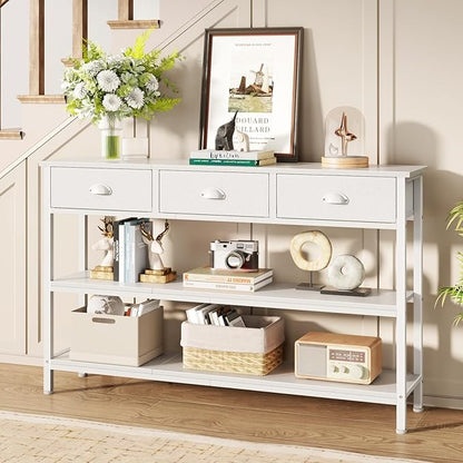 Furologee White Long 47" Console Sofa Table - Image 2