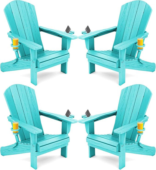 SERWALL Adirondack Chair with Cup Holders by SERWALL