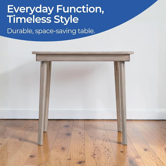 Stakmore Classic Straight Edge Square Folding Card Table 32x32 - Image 5