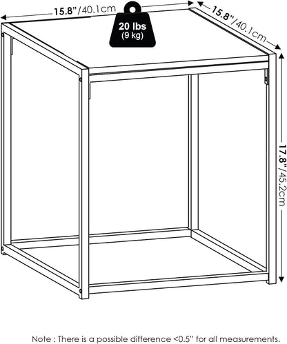 Furinno CAMNUS Side Table, Modern End Table - Image 3