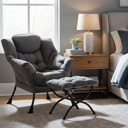 Tiita Lazy Chair, Comfy Leisure Sofa Reading Chair - Image 7