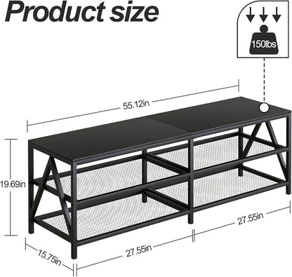 TV Stand for TVs up to 65 Inch, Entertainment Center for Living Room - Image 5