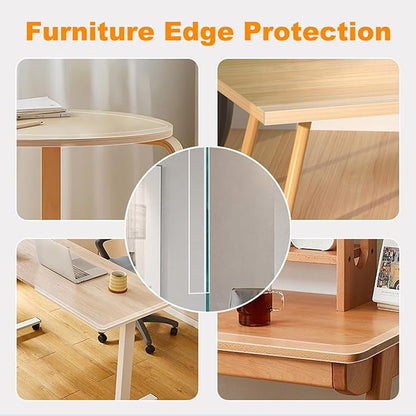 Corner Protectors Baby Proofing, 2 in x 6.6ft Clear Edge Protector Strip - Image 7