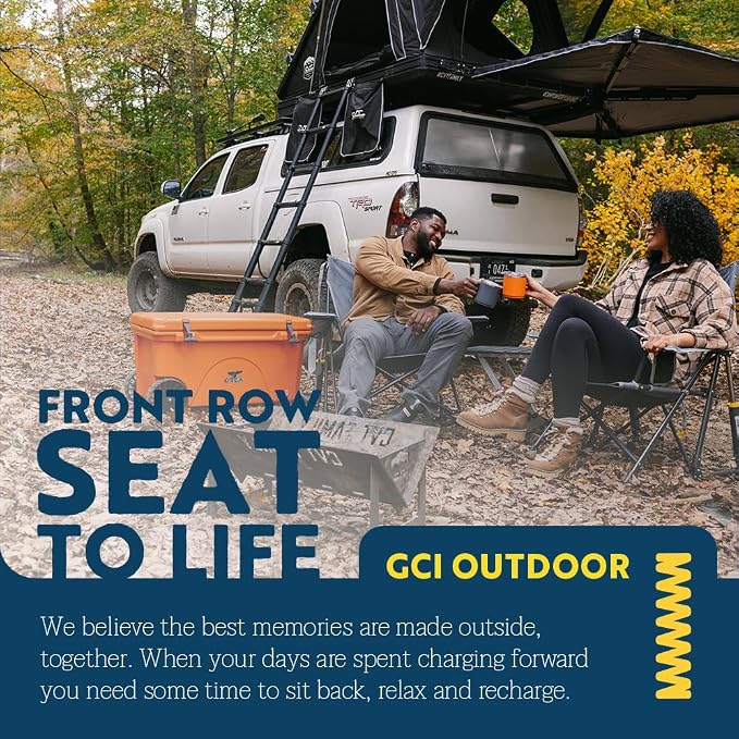 GCI Outdoor Kickback Rocker Camping Chair | Portable Folding Rocking Chair - Image 7