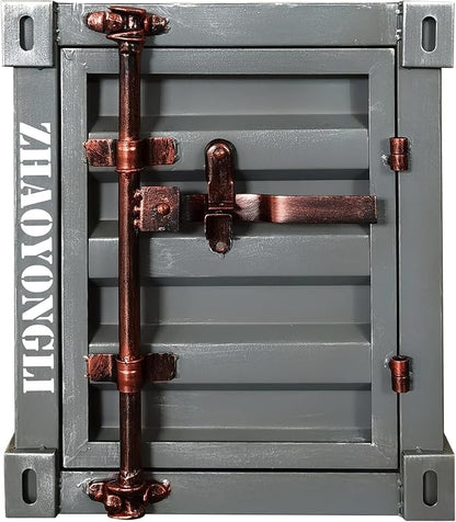 ZHAOYONGLI-End Tables Industrial Nightstand Table, 15.7x14.9x18.9 inches by ZHAOYONGLI-EndTables