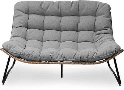 Crestlive Products Outdoor Loveseat 2PCS, Patio Conversation Set, All-Weather - Image 8