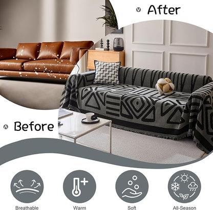 VClife Bohemian Couch Covers, Non Slip Couch Covers - Image 5