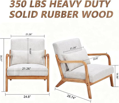 Mid Century Modern Accent Chair - Image 2