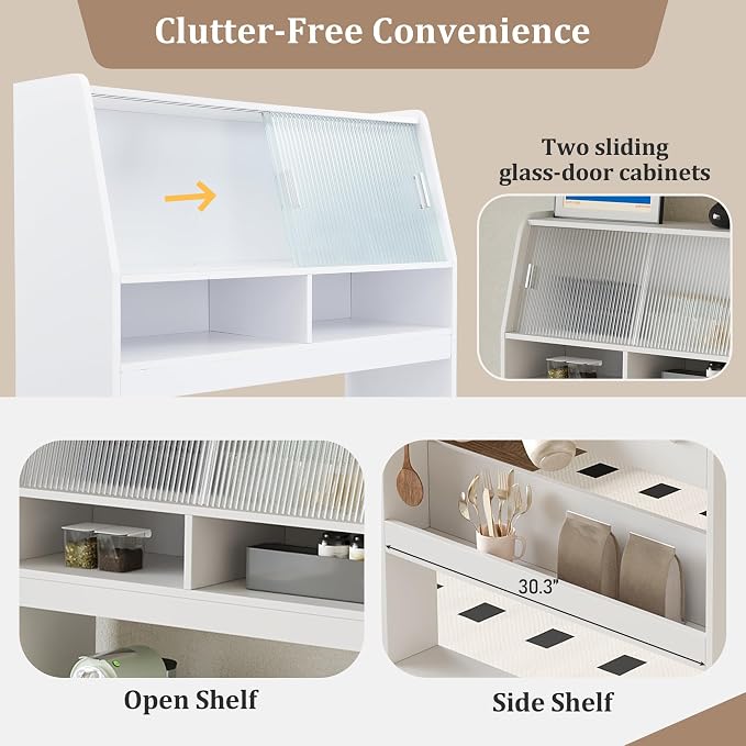 Compact 33.5x15.7x69in Buffet - Image 4