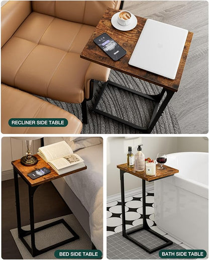 C-Shaped Side Table for Couch - Image 7