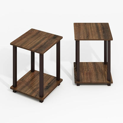 Furinno Simplistic Side Table Set of 2, End Table, Night Stand, Nightstand - Image 7