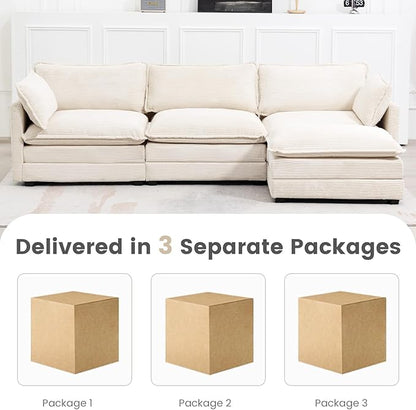 ROWHY Oversized Modular Sectional Sofa - Image 4