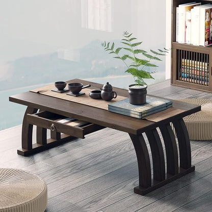Bamboo Japanese Floor Table, Small Coffee Table & Tea Table, Altar Table by Unknown