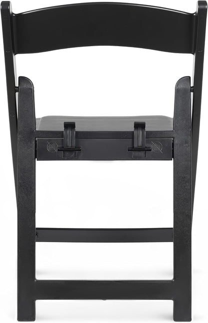Flash Furniture Hercules Set of 2 Kids Black Resin Folding Chairs - Image 12