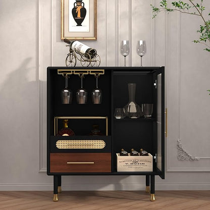 ARTPOWER Modern Coffee Bar Cabinet - Image 3