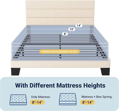 Allewie Full Size Platform Bed Frame - Image 7