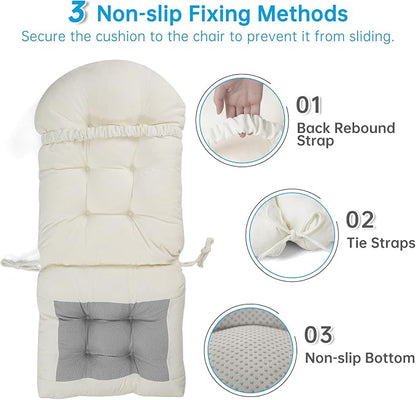 Rocking Chair Cushions Set - Image 3