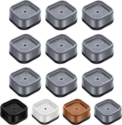 shouwuhho 9 Pack Furniture Risers Adjustable Bed Risers Heavy Duty Lifts Height by EnjoyLifeEnjoyHappiness