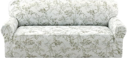 H.VERSAILTEX Floral Pattern Couch Covers by HVERSAILTEX