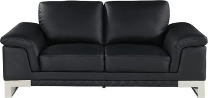 Blackjack Furniture Weston Collection Genuine Italian Leather Living Room - Image 2