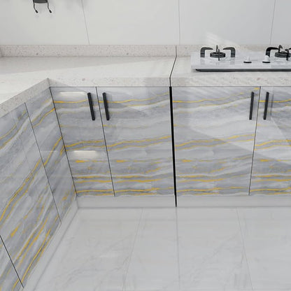 White Gold Marble Contact Paper - Image 6