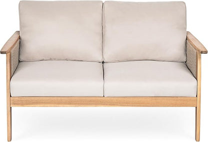 Christopher Knight Home Lorna 4-Seater Patio Furniture Set - Image 12