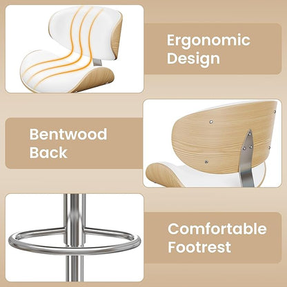 YaFiti Bar Stools, Kitchen Counter Bar Stool Island Barstool - Image 4