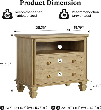FREDEES 28'' Wide Night Stand - Image 2